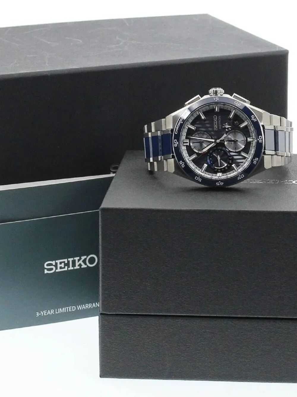 SEIKO Astron Nexter SBXC181/5X83-0AA0 GPS Solar Powered Radio Men's Watch_